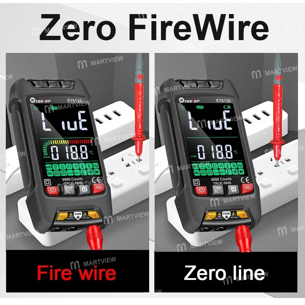 tooltop et8135-portable-color-display-intelligent-auto-identification-burn-proof-multimeter-14