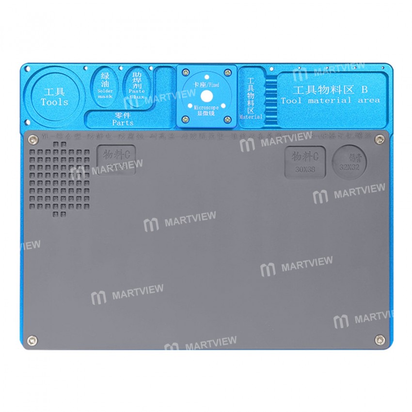 WL Aluminium Alloy Microscope Pad Mobile Phone Repair Maintenance Platform