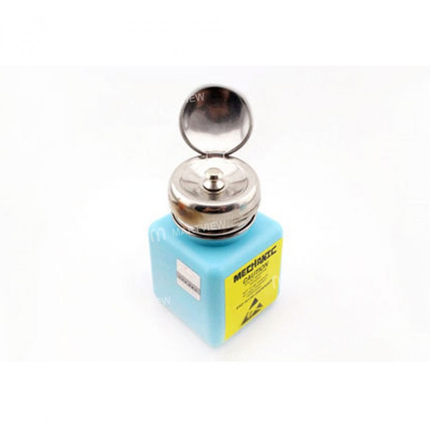 Mechanic 4oz 6oz Plastic Liquid Alcohol Bottle ESD Fluid Dispenser