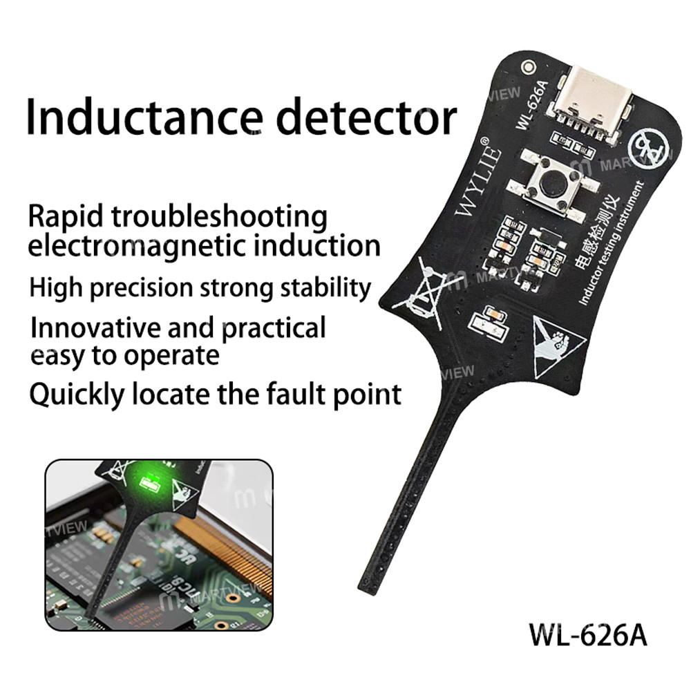 wylie wl-626a-type-c-inductance-detector-for-pcb-motherboard-rapid-fault-detection-8