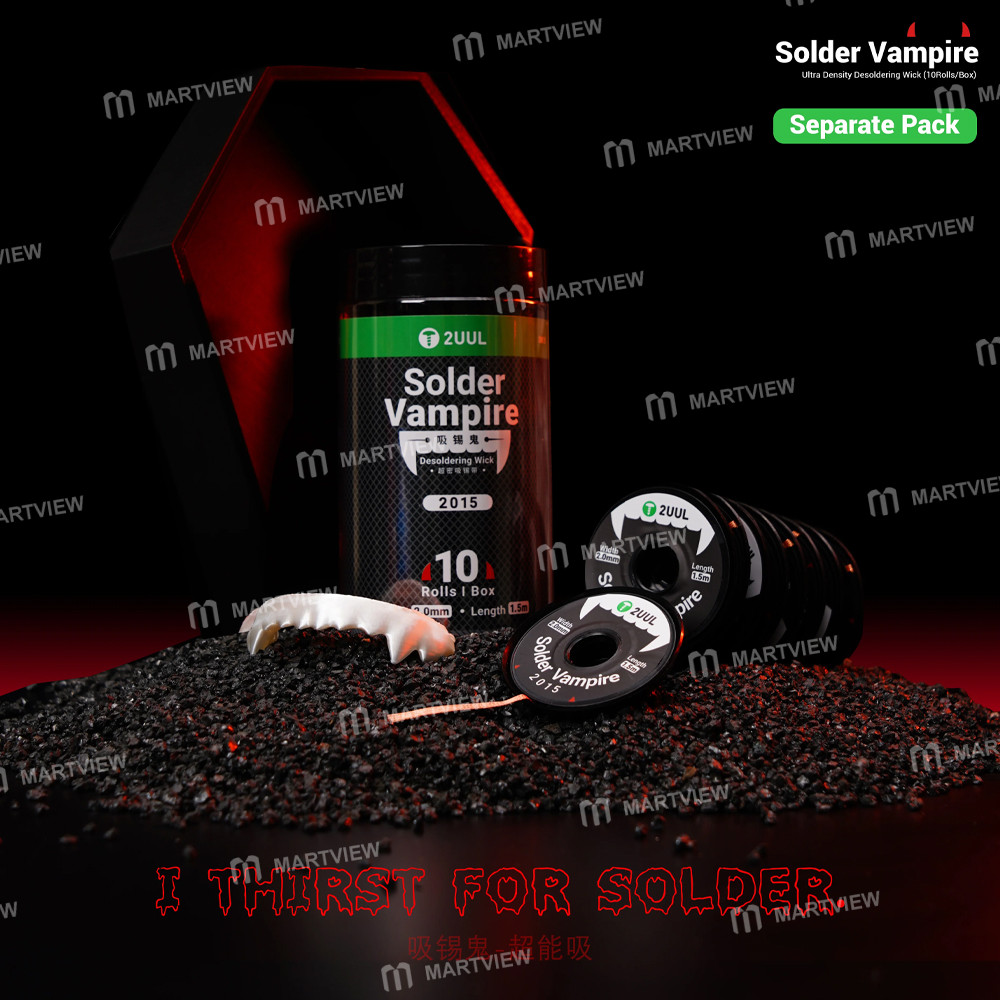 2uul dw-series-solder-vampire-2015-ultra-density-desoldering-wick-10rolls-box-separate-pack-8