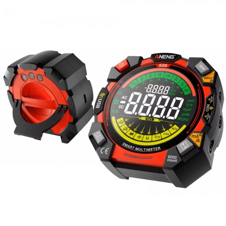 Aneng 626 Rechargeable Digital High Precision Intelligent Anti-Burning Multimeter