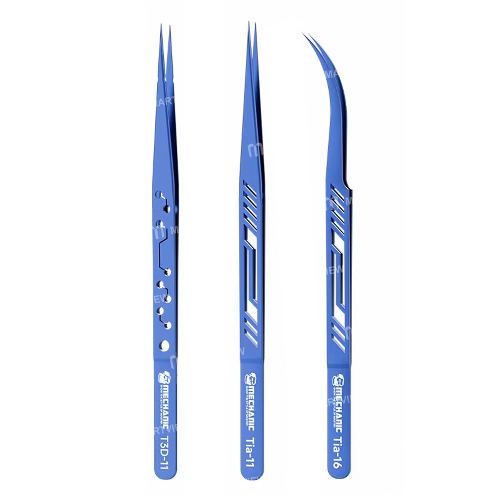 mechanic t3d-11-tia-11-tia-16-motherboard-flying-wire-titanium-alloy-tweezers-1