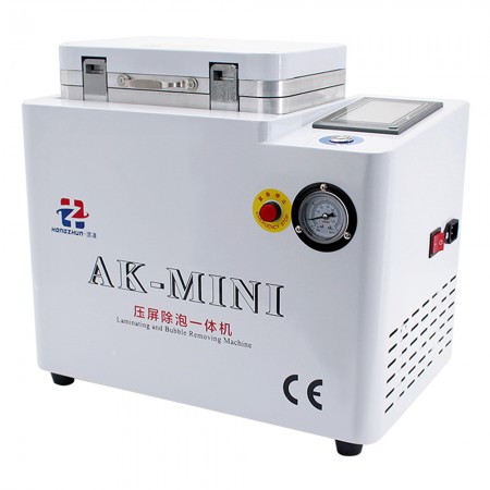 HongZhun AK-MINI 7-inch Vacuum OCA Lamination & Bubbles Removing Machine for Mobile Phone Screen