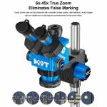 relife rl-m9t-b11-6x-45x-continuous-zoom-trinocular-hd-stereo-microscope-with-big-base-8