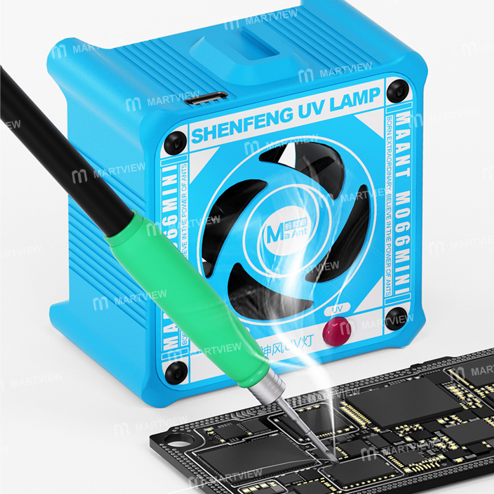 maant m066-mini-2-in-1-uv-curing-light-with-cooling-fans-for-mobile-phones-motherboard-pcb-repair-9