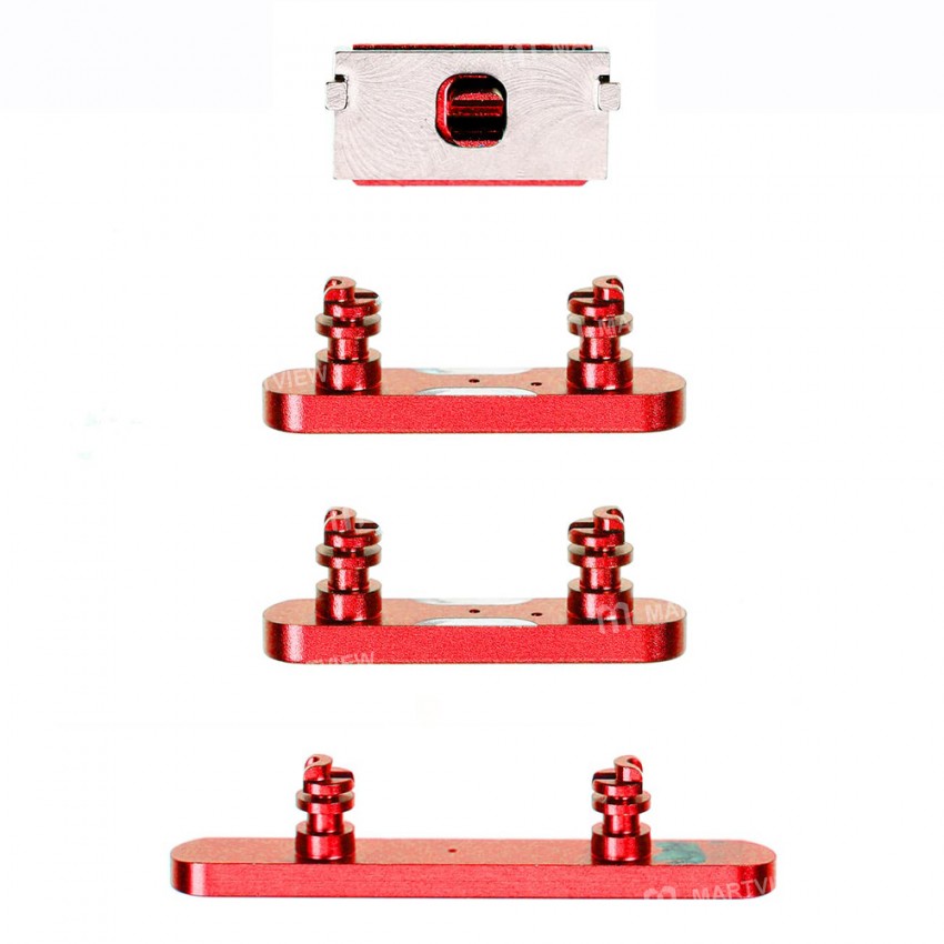 Replacement side bottom set for iPhone 13 13 mini red