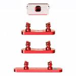 Replacement side bottom set for iPhone 13 13 mini red
