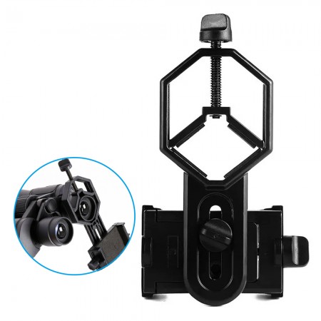 Universal Phone Holder Mobile Phone Photography Stand for Telescope Microscope