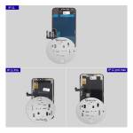 Mechanic UFO Series LCD Screen Protection Planting Tin Steel Stencil for iPhone 11 to 13 Pro Max