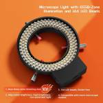 ycs 6558-zone-144-leds-adjustable-brightness-microscope-light-with-multi-zone-lighting-system-2