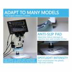 Sunshine SS-033 LED Microscope Ring Light Source with 56 LED for Stereo Microscope