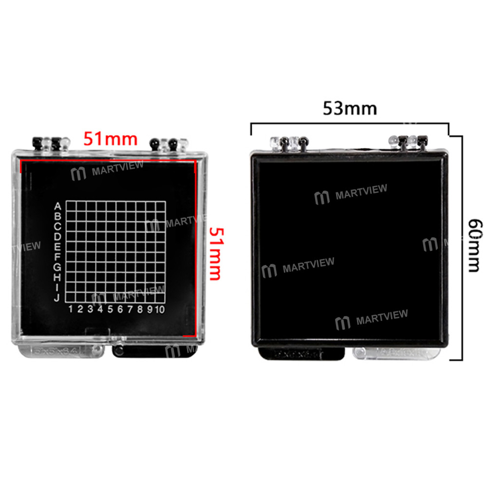 bst r760-mini-anti-static-transparent-self-adsorbing-chip-plastic-box-for-cpu-component-storage-3