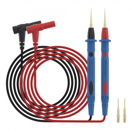 Sunshine SS-024B 1000V / 20A Replaceable Universal Stainless Steel Multimeter Test Leads
