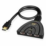 3 In 1 Out HDMI Multi Display Auto Switcher Supports 4K HD