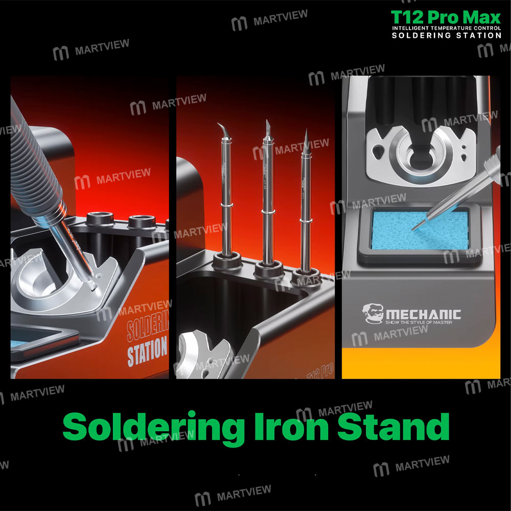 mechanic t12-pro-max-120w-pid-intelligent-temperature-control-soldering-station-with-t12-soldering-h