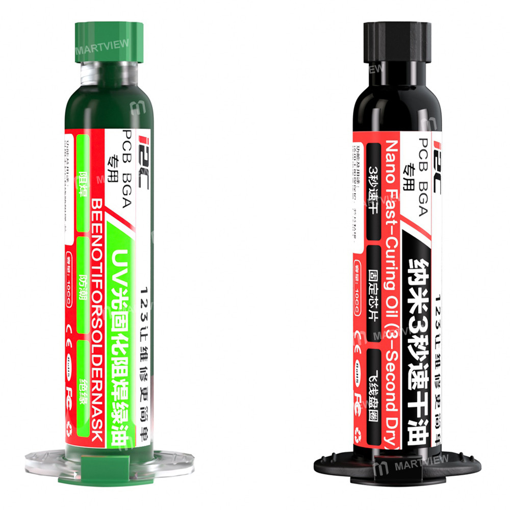 i2c quick-drying-type-solder-mask-white-oil-solder-mask-green-oil-dedicated-motherboard-jumper-wire-