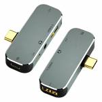 Multi-function 6-in-1 Type-C to USB3.0 Extender Hub