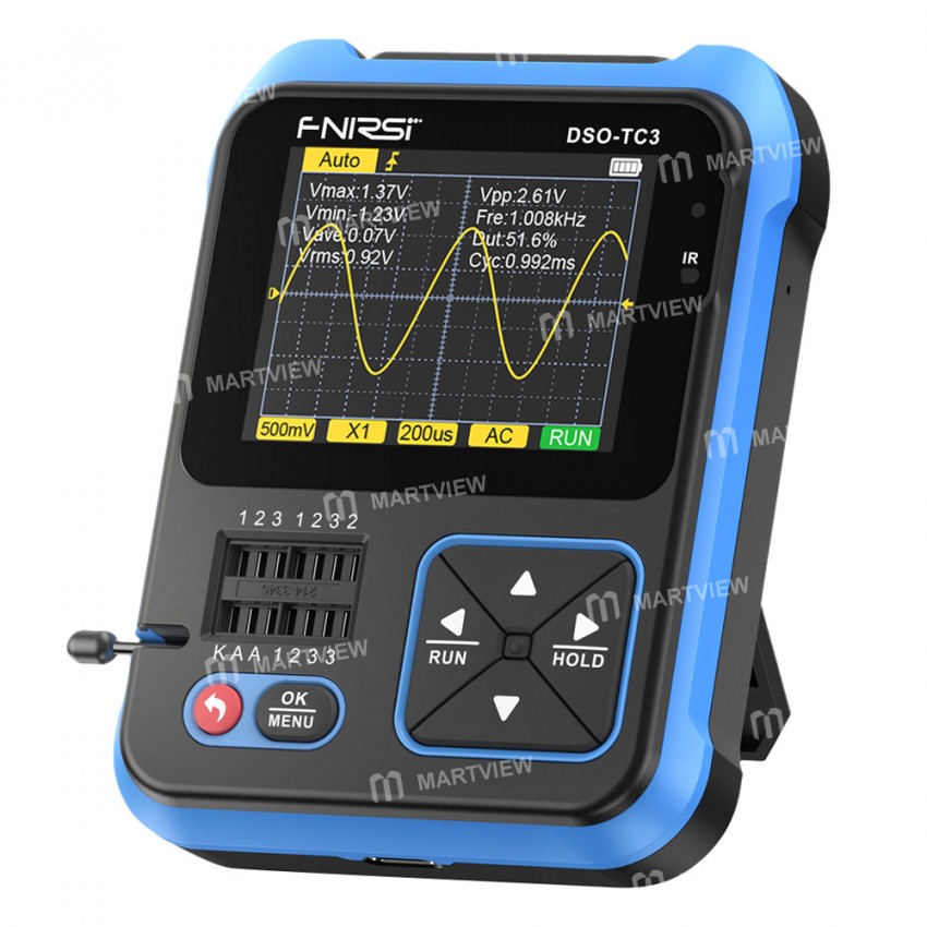 fnirsi dso-tc3-portable-3-in-1-digital-oscilloscope-transistor-tester--signal-generator-14