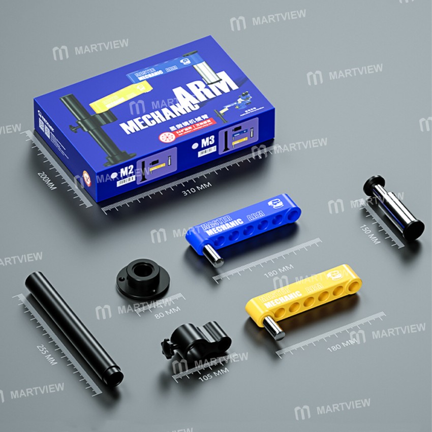 mechanic m2-m3-360-rotation-swing-arm-universal-aluminum-alloy-microscope-bracket-9