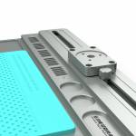 Wylie SWT-86 Large Size Microscope Movable Track Aluminum Alloy Base Work Pad