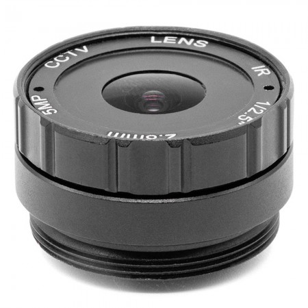 5MP 2.8mm F1.4 1 / 2.5-inch IR CS Mount Lens for CCTV IP Camera