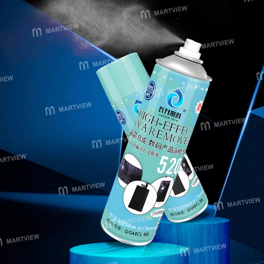 Chason Tech 520 550ml Polarizer Dissolving Agent for Clean the Liquid Crystal Assembly