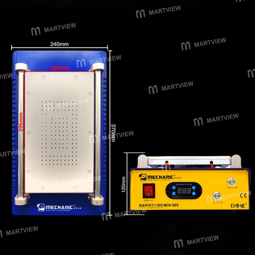 Mechanic MCN-1929 220V 500W 14inch LCD Screen Vacuum Separator Machine for Mobile Phone iPad Tablet