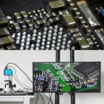 0.7X-5X C-mount 3D Stereoscopic 180X Zoom Lens for HDMI Industrial Microscopio Camera