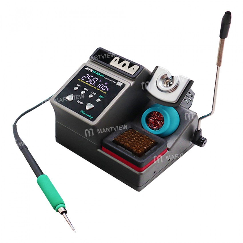 Aifen A9 Pro Smart Soldering Station for Phones BGA PCB Repair Compatible C115 / C210 / C245 Handles