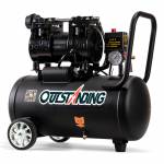 Outstanding Air Compressor Air Pump Inflatable Oil-free Wood Paint Spray Pump 220V - Black