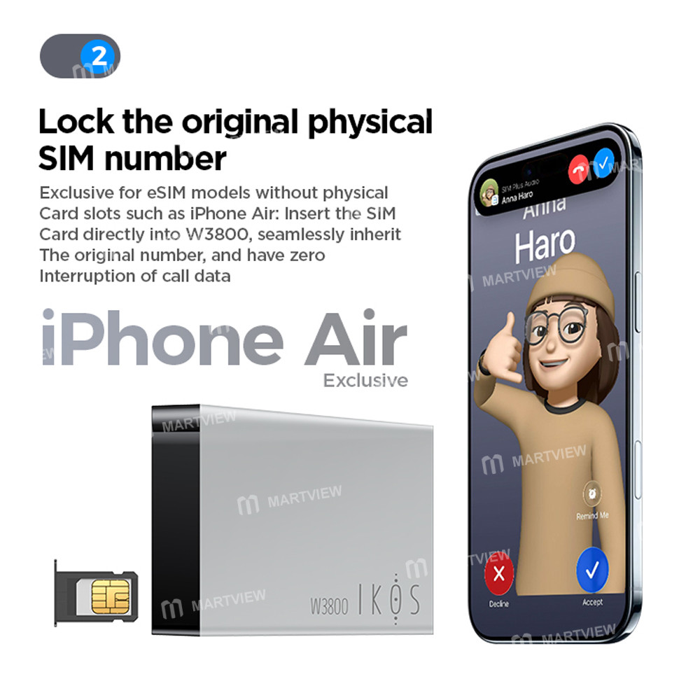 ikos w3800-4g-network-management-tool-for-managing-multiple-physical-sim-cards-supports-iphone-11