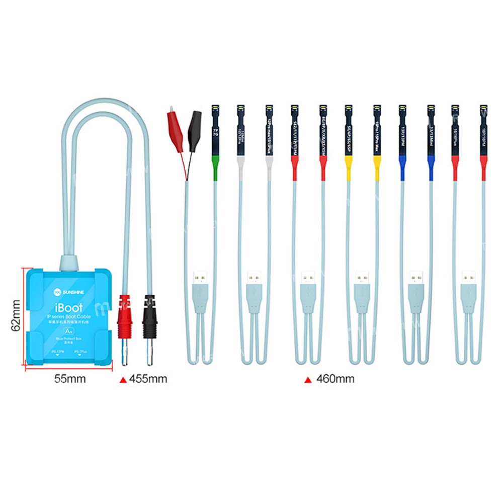 sunshine iboot-a-v100-ip-series-boot-power-cable-for-iphone-6g-to-16pro-max-2