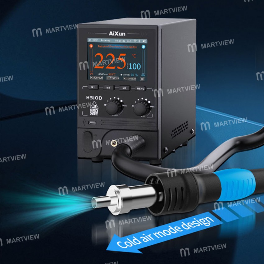 aixun h310d-1000w-segmented-intelligent-digital-display-hot-air-gun-desoldering-station-15