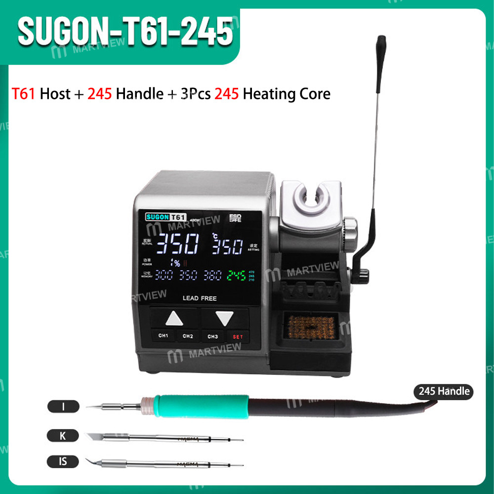 sugon t61-400w-smd-constant-temperature-soldering-station-compatible-with-210-245-470-handle-2