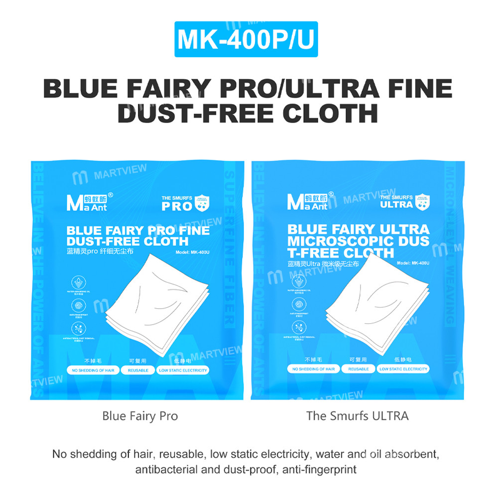 maant mk-400p-mk-400u-anti-static-microfibre-industrial-dust-free-wiping-cloths--400pcs-2