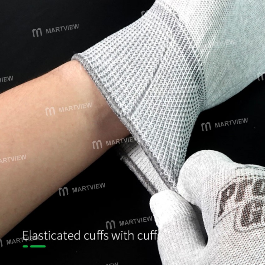 Relife RL-063 Anti Static Antiskid PU Coated Finger Part Glove Protector Gloves