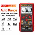 Aneng M118A True RMS Auto-ranging Multi-function Precision Digital Multimeter with Flashlight