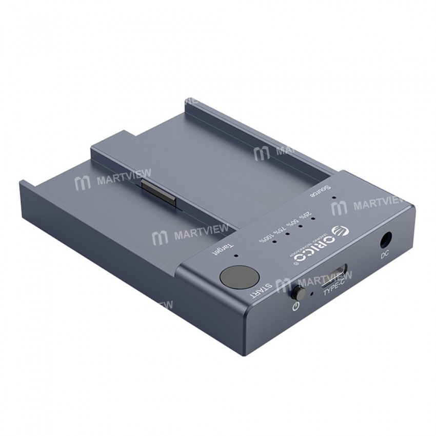 Orico M2P2-C3-C Dual Bay M.2 NVMe SSD Multi-disk Copy Docking Station