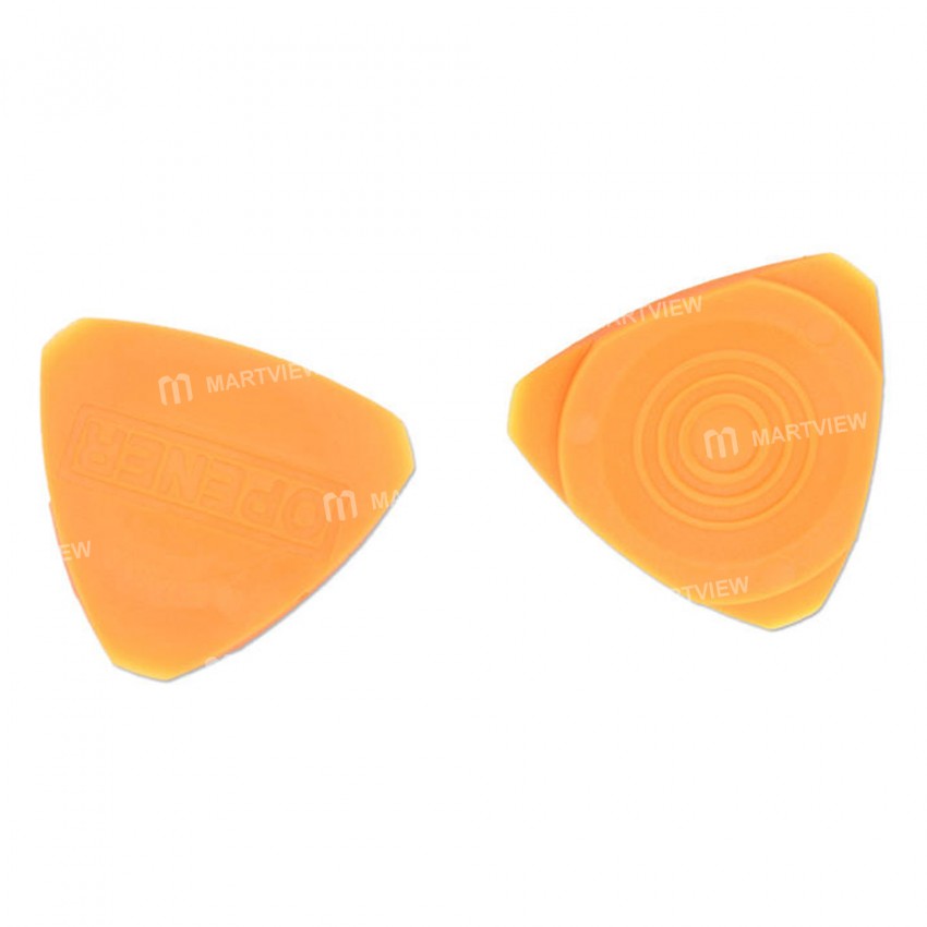 Jakemy OP014 Anti-static Plastic Triangular Disassembly Sheet for Mobile Phone Tablet Repair - 10Pcs