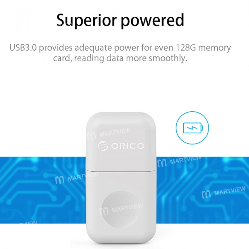 Orico CRS12 USB 3.0 Card Reader Support OTG for Micro TF Flash Memory Card