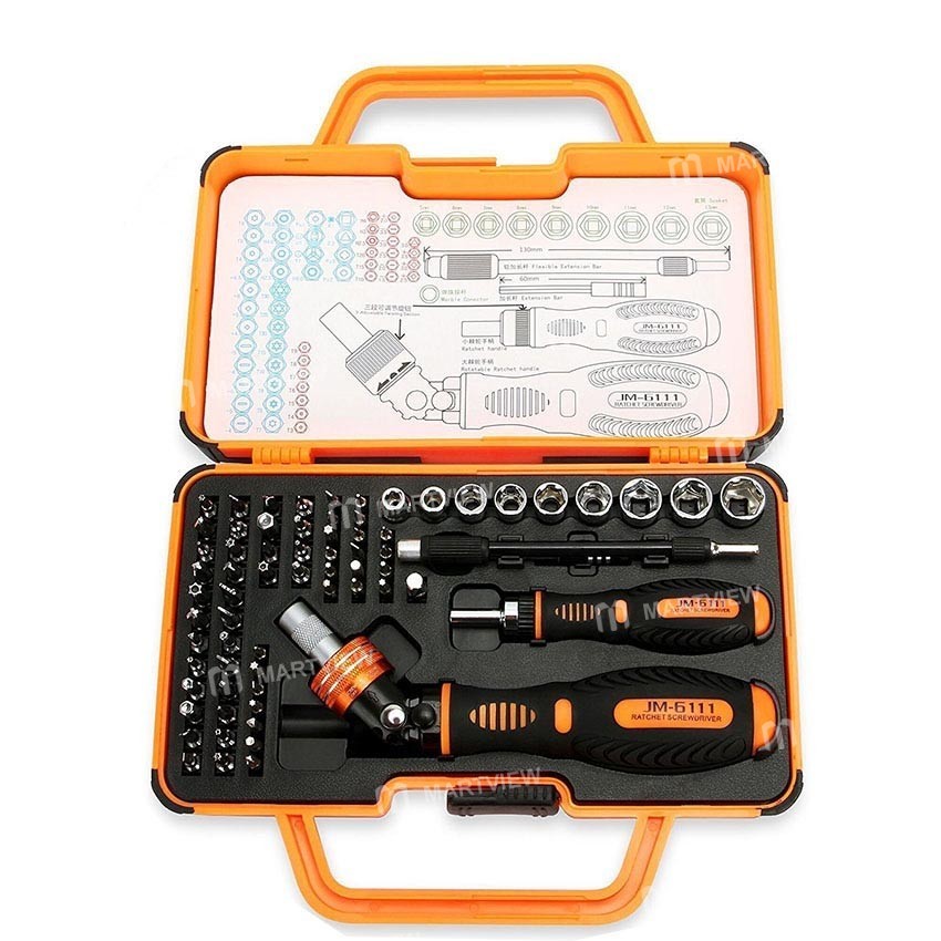 JAKEMY JM-6111 (69 in 1) Screwdriver Repairing Opening Tools Kit