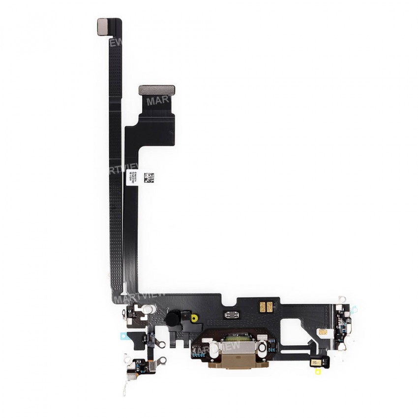 Replacement usb charging flex cable for iPhone 12 pro max gold