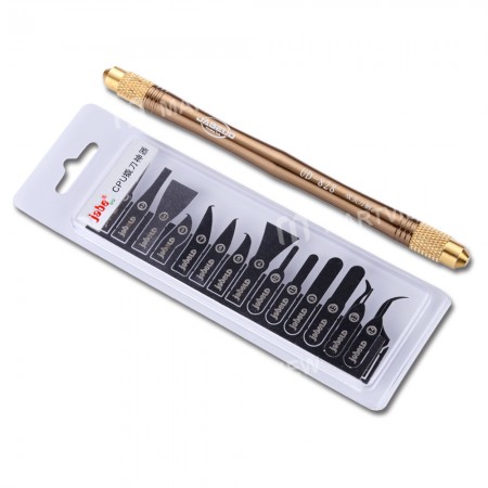 Jabeud 17-in-1 BGA Maintenance Knife for CPU NAND CHIP IC Remove Glue