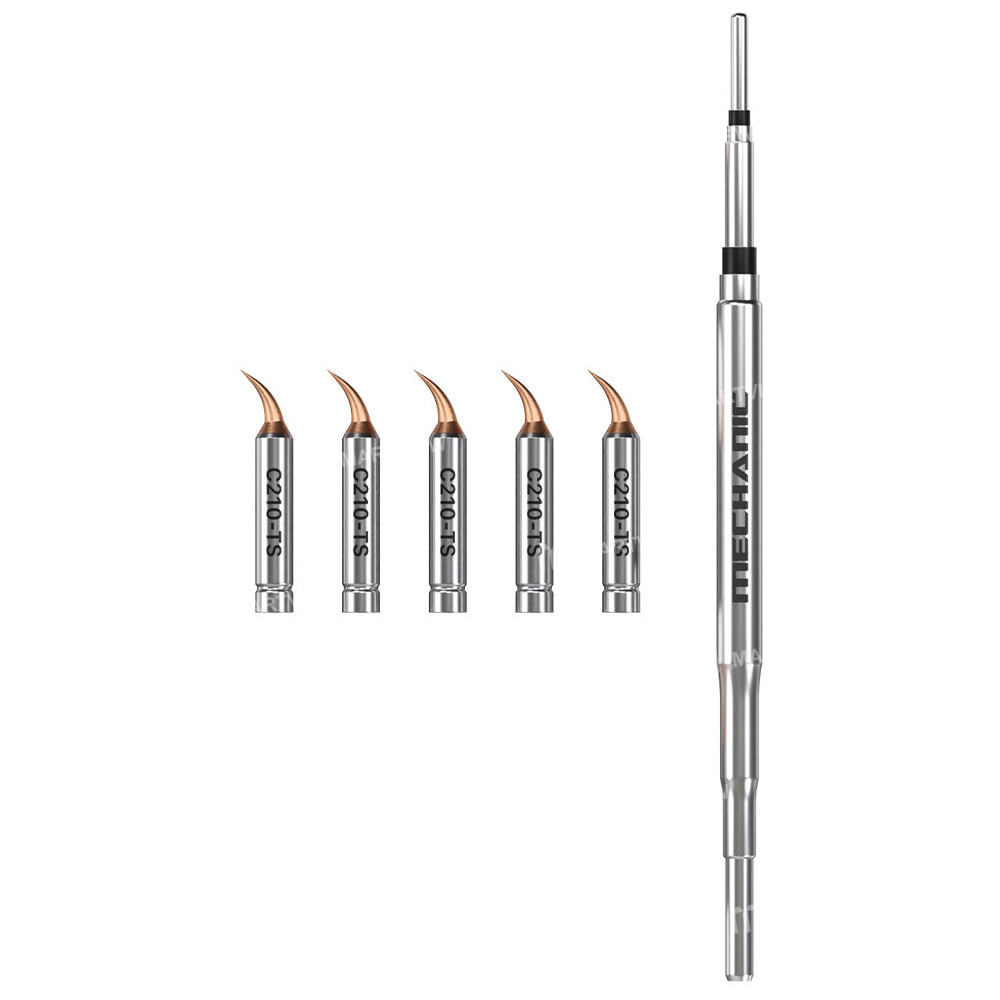 mechanic c210-heating-core-with-5pcs-replacement-pure-copper-head-for-screen-motherboard-flying-wire