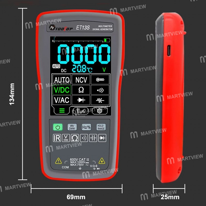 tooltop et13s-2-in-1-550-ir-thermal-imager-multimeter-with-28-incn-touchscreen-3
