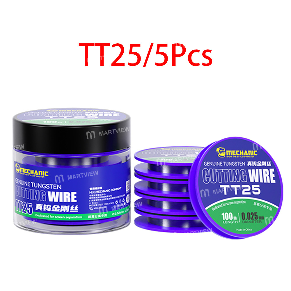 mechanic tt25-tt50-high-hardness-screen-separation-genuine-tungsten-diamond-wire--100meter-7