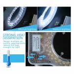 Sunshine SS-033 LED Microscope Ring Light Source with 56 LED for Stereo Microscope
