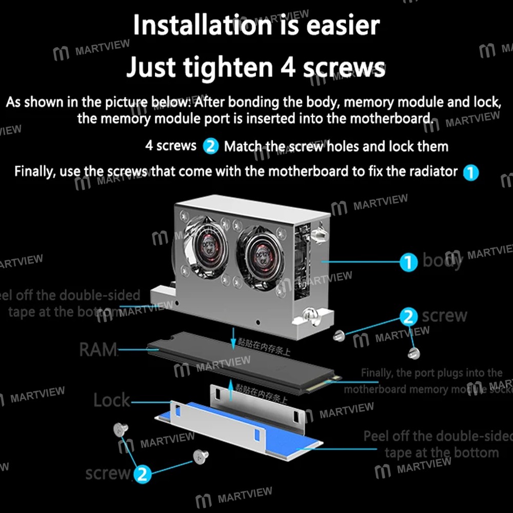 active single-heatpipe-dual-fan-aluminum-heat-sink-for-m2-2280-ssds-10