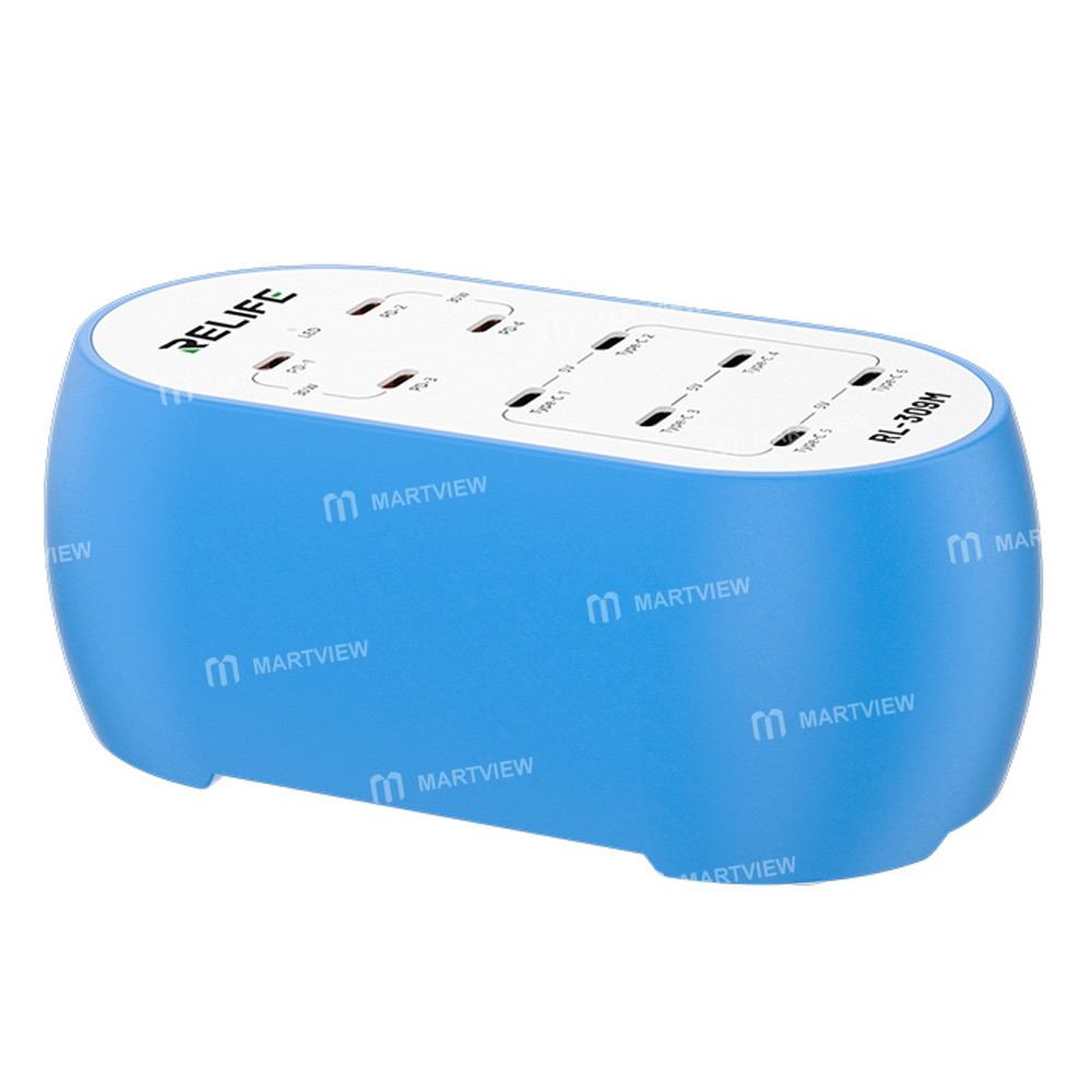 relife rl-309m-72w-10-port-pd-type-c-desktop-intelligent-fast-charging-station-2